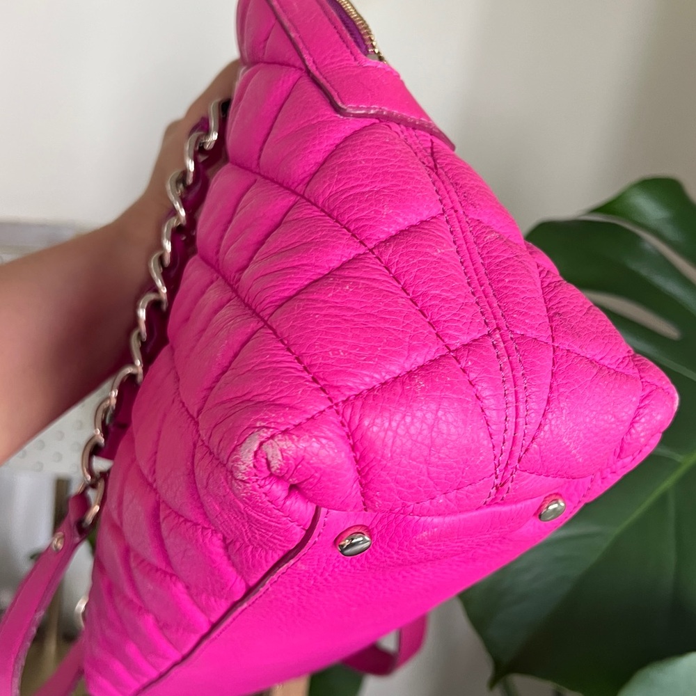 Kate Spade Bright Pink Quilted Women's Purse - Picture 8 of 15